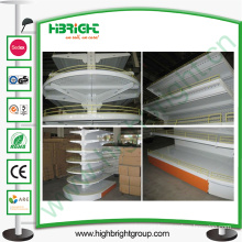 Grocery Shop Store Shelving Rack Round Shelf Gondola